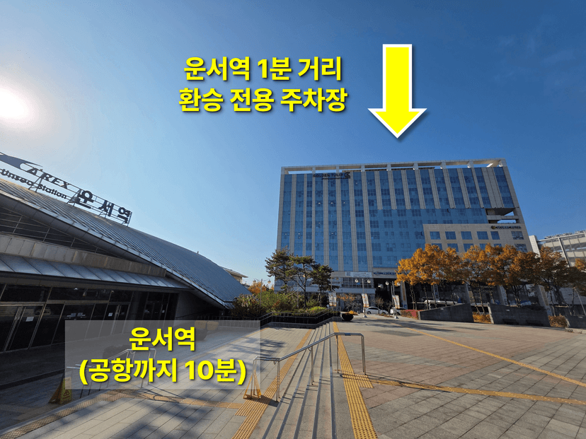 버터플라이시티 주차장 전경 1