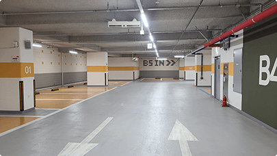 더예스포레스트 주차장 전경 3