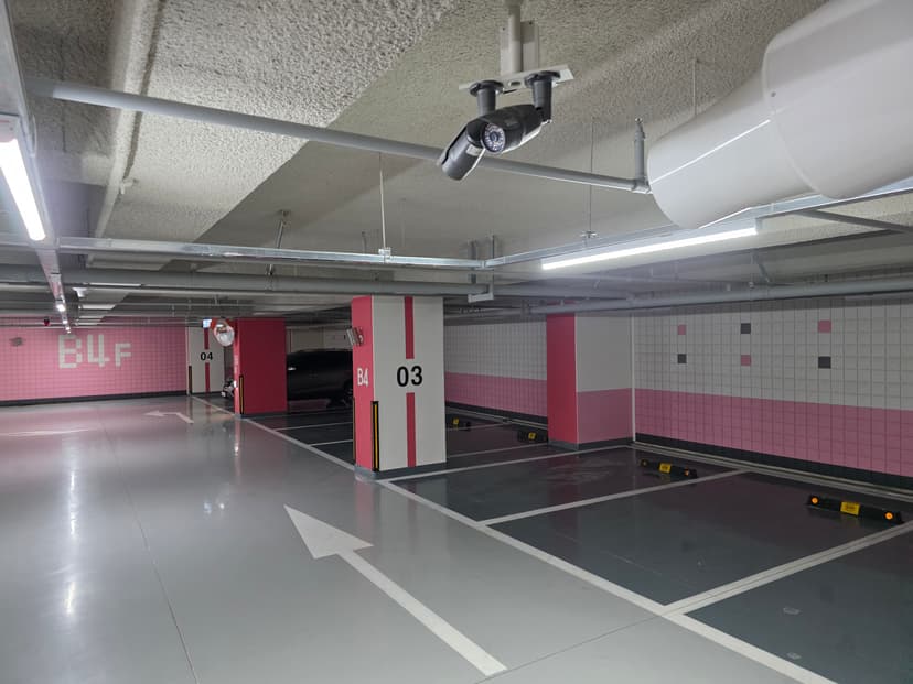 프라임시티3차 주차장 전경 2