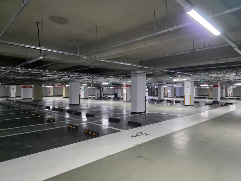 영종SK뷰 주차장 전경 4